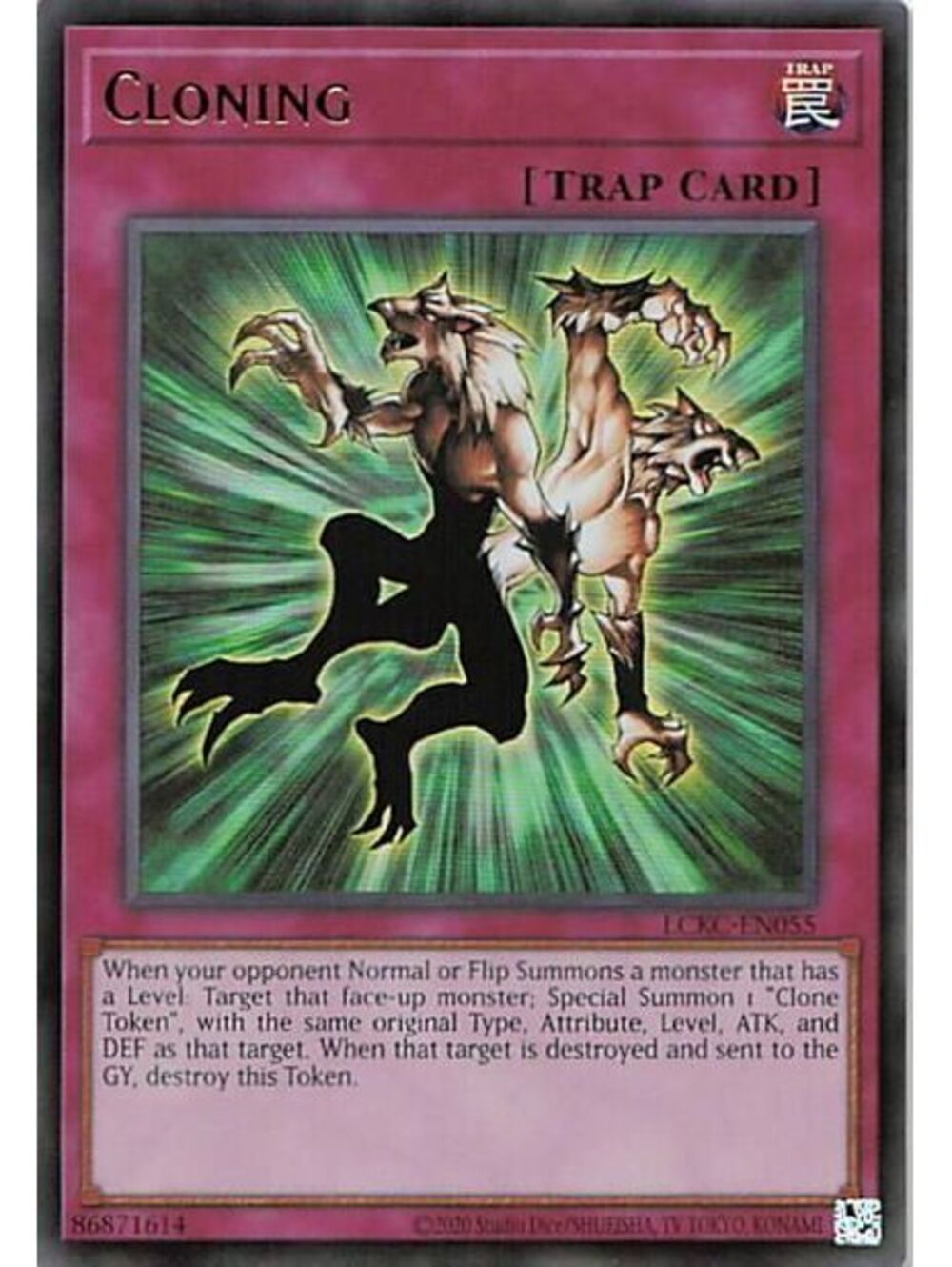 Yu-Gi-Oh! TCG 2024 Cloning NM KC01